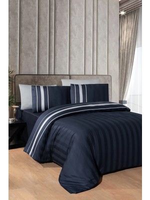 First Choice Artwel %100 Pamuk 200 Tc (80 Tel) Deluxe Saten Çift Kişilik Nevresim Takımı