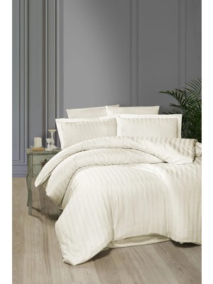 First Choice Broad %100 Pamuk 200 Tc (80 Tel) Baskılı Saten Çift Kişilik Nevresim Takımı