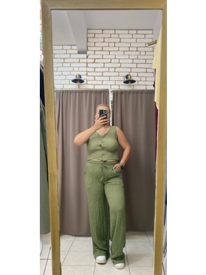 Tuba Toptaş Gofre Yelek