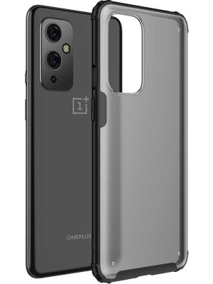 The Gencoo One Plus 9 Kılıf Tgco Volks Kapak-Siyah