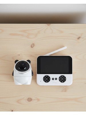 TeknoKapsül Uzaktan Kontrollü Hd Bebek Kamerası Zoom Sıcaklık Sensörlü