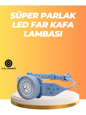 TeknoKapsül Suya Dayanıklı LED Kafa Lambası Kullanım