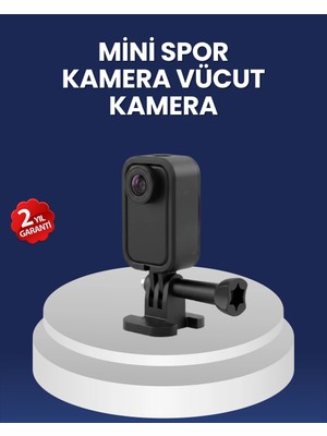 TeknoKapsül Vlog, Seyahat Günlük Video Çekimleri Için Mini Kamera