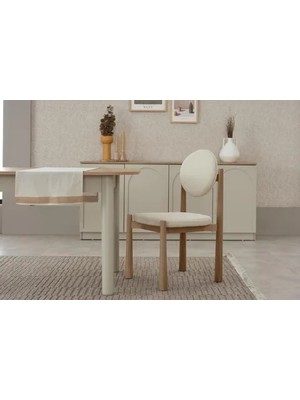 Vivense Capra Bohem Sandalye, Bej