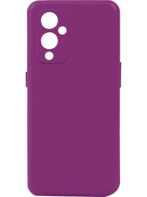 The Gencoo One Plus 9 Kılıf Tgco Biye Silikon-Mor