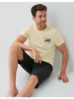 Arnetta 3672 Erkek Bermuda Pijama Takım