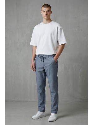 BLAYF Blue Smart Jogger Pantolon