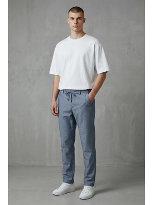 BLAYF Blue Smart Jogger Pantolon