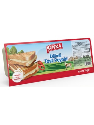 Anka Dilimli Tost Peyniri Yarım Yağlı 1 kg