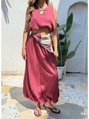 Die&More Kadın Ikili Gofre Takım