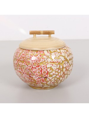 Mylamp Fanus Doğal Bambu Saklama Kutusu 13X13 cm