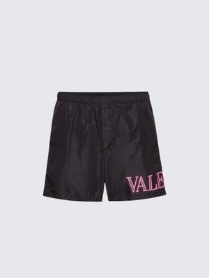 Valentino Garavani - Swim Shorts With Neon Universe Print