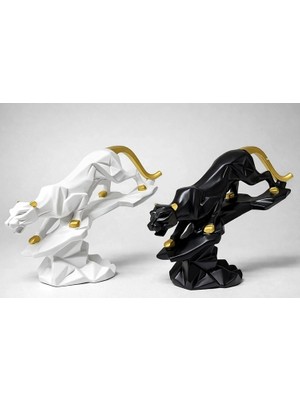 Fun And Market Buğz Dekoratif Polyester Panter Figürü ALK4553