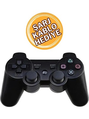 Fun And Market Buğz Ps3 Kablosuz Analog Oyun Kolu Oyuncu Konsolu Dualshock Wireless Joystick Controller