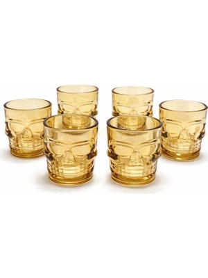 Fun And Market Buğz 6'lı Kurukafa Cam Shot Bardağı ALK2160