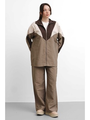 Salisburys Molly Nelly Kadın Parçalı Fermuarlı Rahat Takım