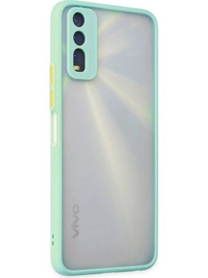 Fun And Market Buğz Vivo Y11S Kılıf Montreal Silikon Kapak - Turkuaz