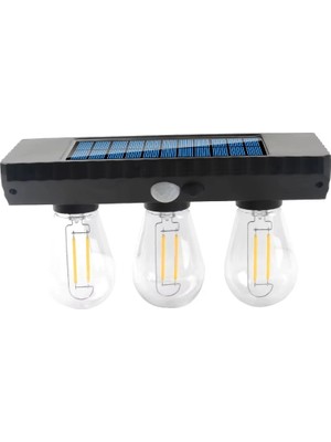 Fun And Market Buğz Fithome YT-819 3 Watt Suya Dayanıklı Hareket Sensörlü Solar LED Lamba