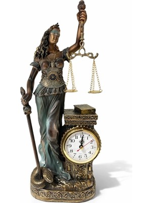 Fun And Market Buğz Polyester Saatli Adalet Figürü ALK4414