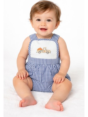 Miela Kids Peach Truck Ekose Salopet