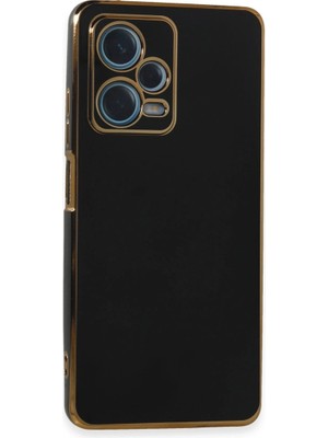 Fun And Market Buğz Xiaomi Redmi Note 12 Pro Plus Kılıf Volet Silikon - Siyah