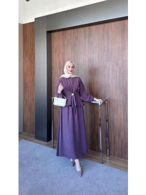 Salisburys Molly Nelly Kadın Fermuarlı Yakası Tokalı Etekli Takım