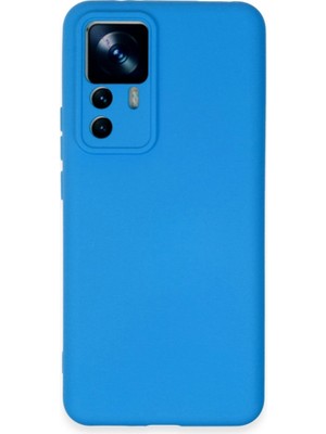 Fun And Market Buğz Xiaomi Mi 12T Pro Kılıf Nano Içi Kadife Silikon - Mavi