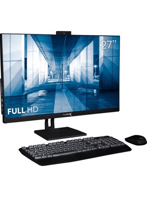 Turbox TAX1864 I5 14500 16GB Ddr4 Ram 512GB Nvme 27 Inç Fhd Siyah Bt Webcam Wifi All In One Pc