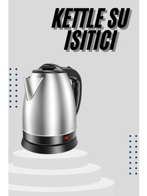 Die Grup  Kettle C F Tipi 220-240V Paslanmaz Çelik Elektrik Kablolu Otomatik Kapanma