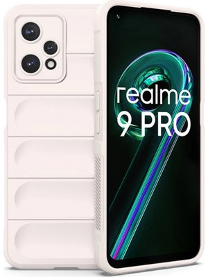 Die Grup  Realme 9 Pro 5g Kılıf Optimum Silikon - Krem