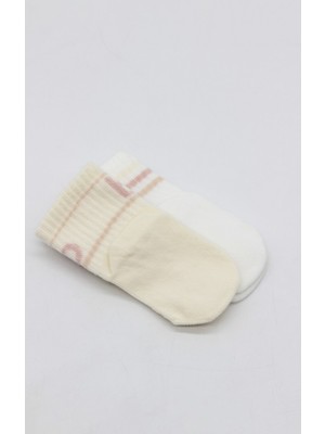 urfakent bilişim ve medya danışmanlık Penye Kaymaz Soket Çorap 2li 10144 Pudra Ekru