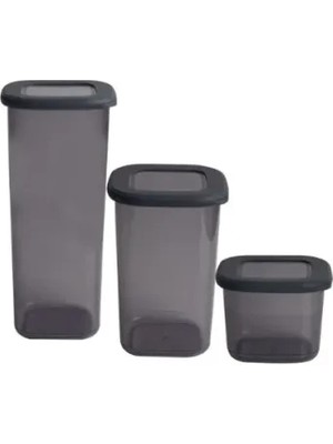 Die Grup  3 Boy Erzak Saklama Kabı