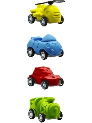 Mikro Silgi 16123 Pull-Back Vehicle (12 Li Paket)