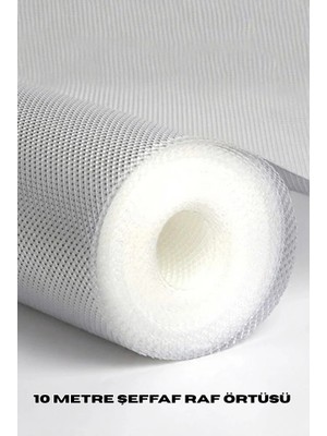 Die Grup  10 Metre Şeffaf Silikonlu Kaymaz Çekmece Içi Düzenleyici