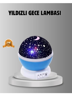 TeknoKapsül Çocuk Gece Lambası 6 Modlu Renkli LED Tasarruflu Masal Işığı