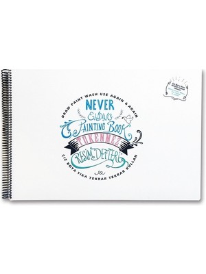 TeknoKapsül Tükenmez Resim Defteri 2 - 35X50CM