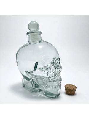 TeknoKapsül Cam Kurukafa Şişesi 14 cm ALK2155