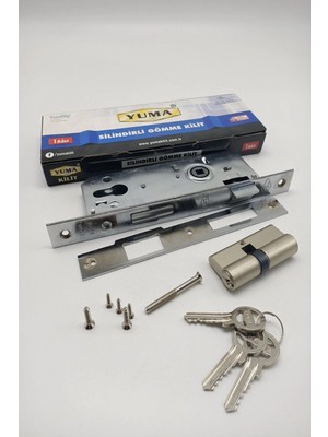 TeknoKapsül Kaliteli Güvenliğiniz Için Sağlam Dayanıklı Çözüm Silindirli Gömme Kilit Yuma