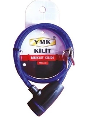 TeknoKapsül Eko Çelik Halatlı, Izoleli Bisiklet Kilidi - 8mm, 65 cm