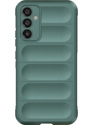 Die Grup  Samsung Galaxy M14 5g Kılıf Optimum Silikon - Koyu Yeşil