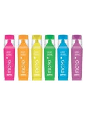 Gıpta Fosforlu Kalem Neon Karışık F1574 (10 Lu Paket)