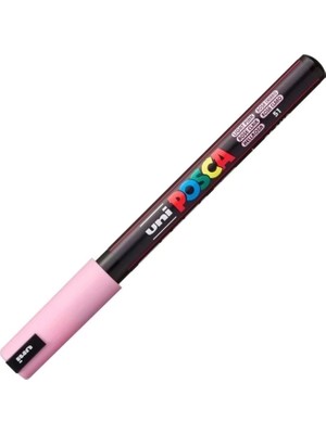 Uni-Ball Posca 0.7 Su Bazlı Boyama Markörü A.Pembe N (6 Lı Paket)
