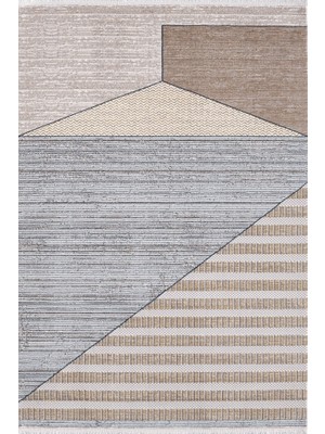 Majolika Geometrik ve Modern Desenli Özel Kesim Halı Orıon OR07A