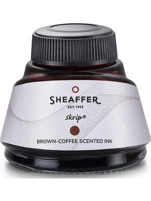 Sheaffer Dolmakalem Mürekkebi 94291 Şişe 50 Ml. Kahverengi Kahve Kokulu