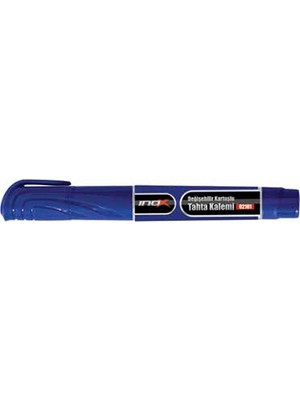 Inox İnox Kartuşlu Tahta Kalemi Mavi 02101 (12 Li Paket)