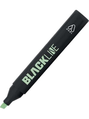 Adel Blackline Fosforlu Kalem Pastel Yeşil (10 Lu Paket)