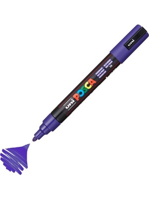  uni-ball posca 1.8-2.5 su bazlı b.markörü prusyamavisi n (6 lı paket)