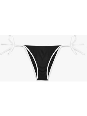 Koton Mat Kumaş Normal Bel Ipli Bikini Altı