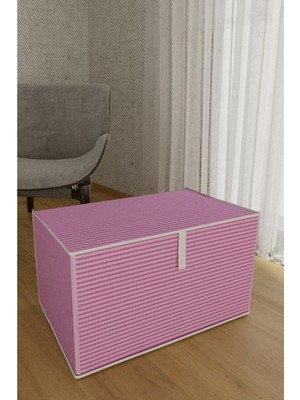 TeknoKapsül Çok Amaçlı Düzenleyici Kutu Organizer Cırt Cırtlı Hurç Mega Boy 30CM x 40CM x 60CM (3 Adet) 6272