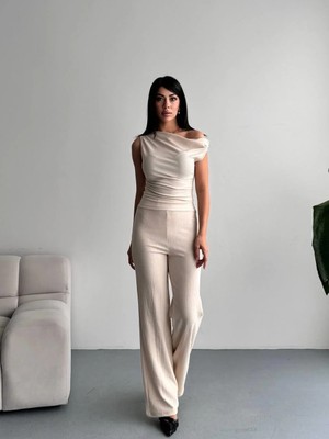 Shopping Shop Düşük Omuz Ikili Takım Tas